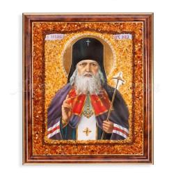 Икона из Янтаря Святой Лука