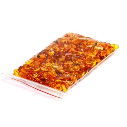 Янтарная галька Аквариумная