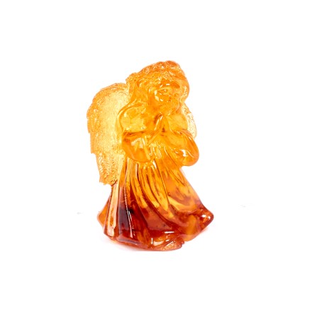 &quot;Ангел с венком&quot; фигурка Юв.смола с янтарем купить
