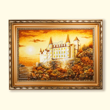 Картина Замок 3 Д, Янтарь купить в Санкт-Петербурге